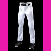 Men's Salute Pinstripe Open Bottom Pant