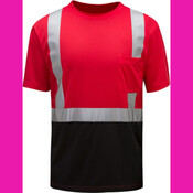 Non-ANSI Short Sleeve Shirt with Reflective Tape