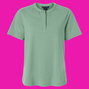 Women's Seaton Pebble Textured Polo