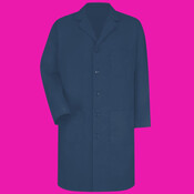 Button Front Lab Coat Extended Sizes