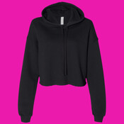 Women's Crop Fleece Hoodie Sweatshirt