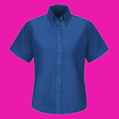 Women's Poplin Dress Shirt - Extended Sizes