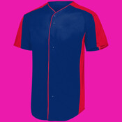 Full-Button Baseball Jersey