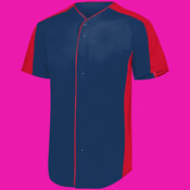 Full-Button Baseball Jersey