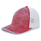 Aggressive Heather Trucker PacFlex Cap