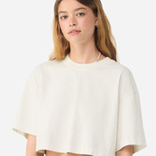 Women's Garment-Dyed Cropped Tee