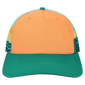 Plain Front Five-Panel Trucker Cap