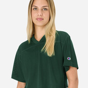 Women's V-Neck Mid-Length Practice Mesh Jersey