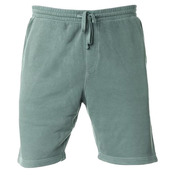 Pigment-Dyed Fleece Shorts