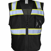 EV Series® Enhanced Visibility 3 Pocket Mesh Vest