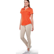 Ladies Shadow Tonal Heather Polo